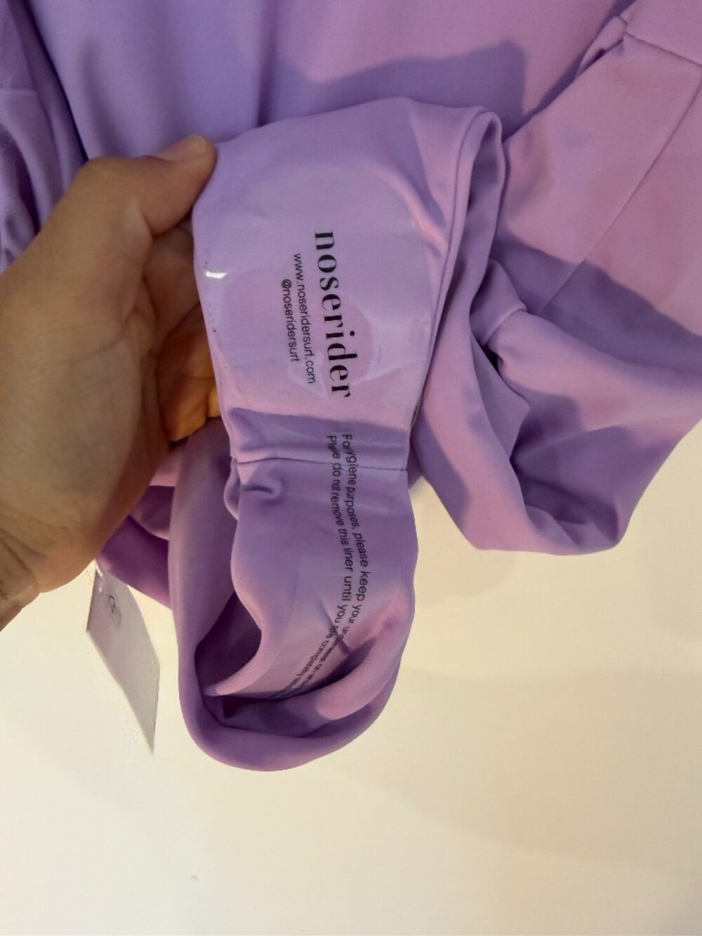 Classic Long-Sleeve Surf Suit in Lavender | Noserider | small |NWT - Picture 8 of 8